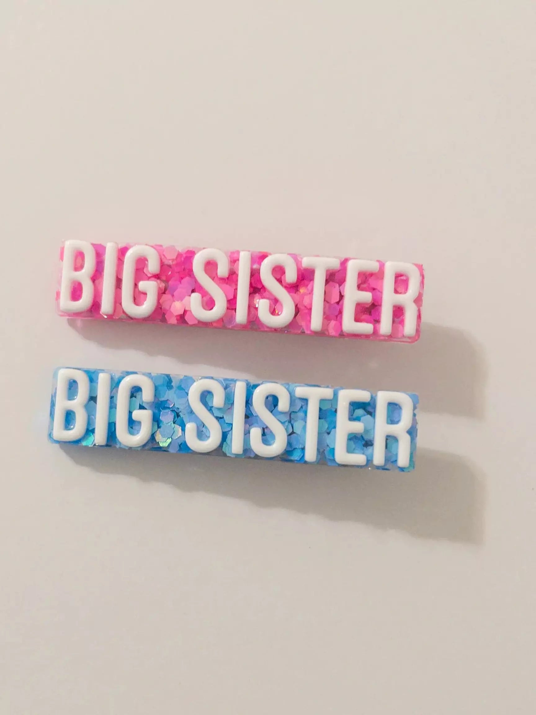 Big Sister Resin Hair Clip