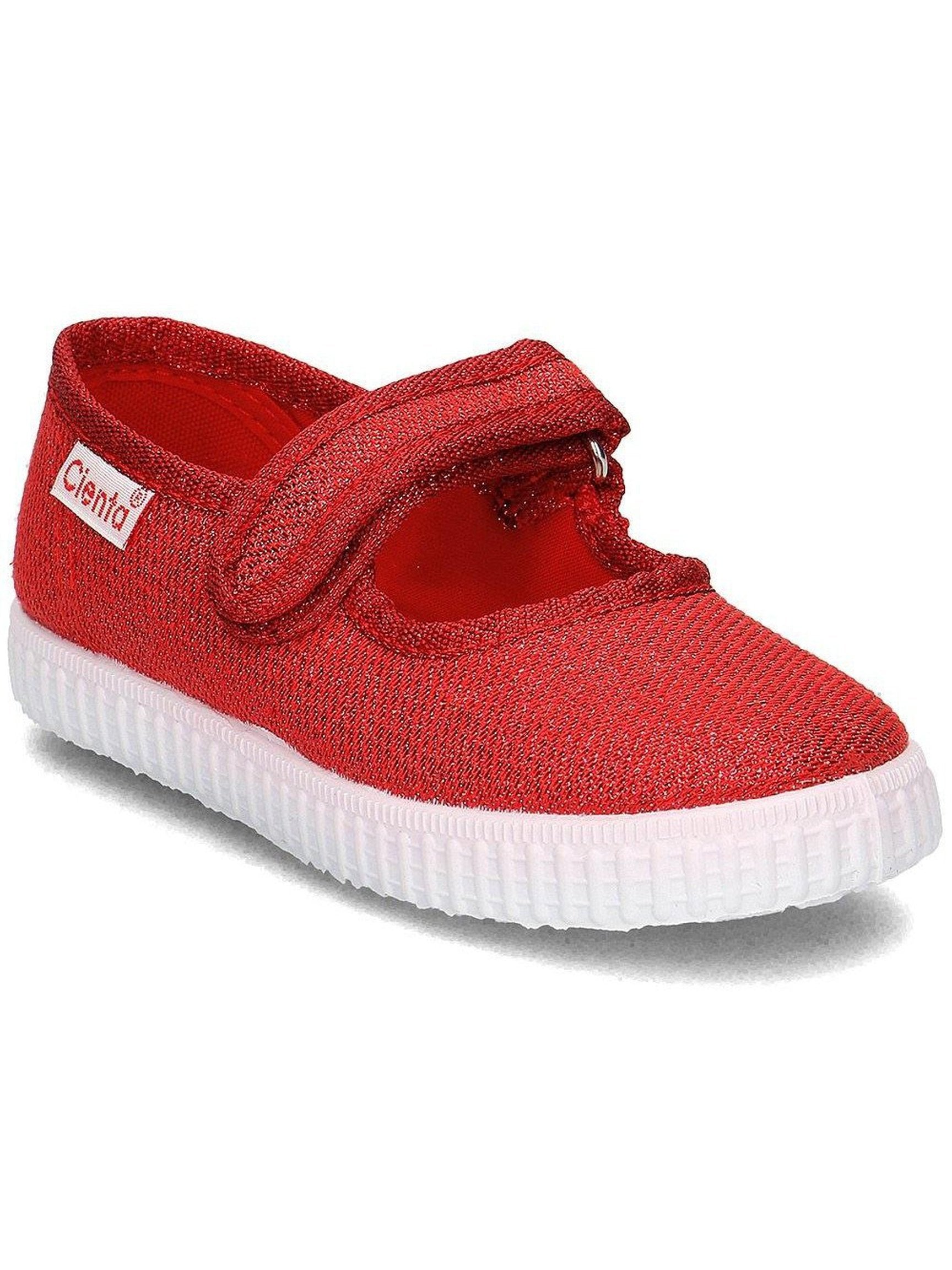 Cienta Sparkle Mary Jane Sneaker