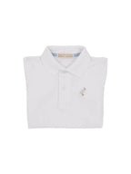 Prim and Proper Polo - Worth Avenue White