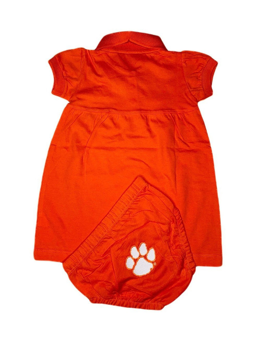 Clemson Polo Dress w/ Bloomer - Orange