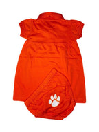 Clemson Polo Dress w/ Bloomer - Orange