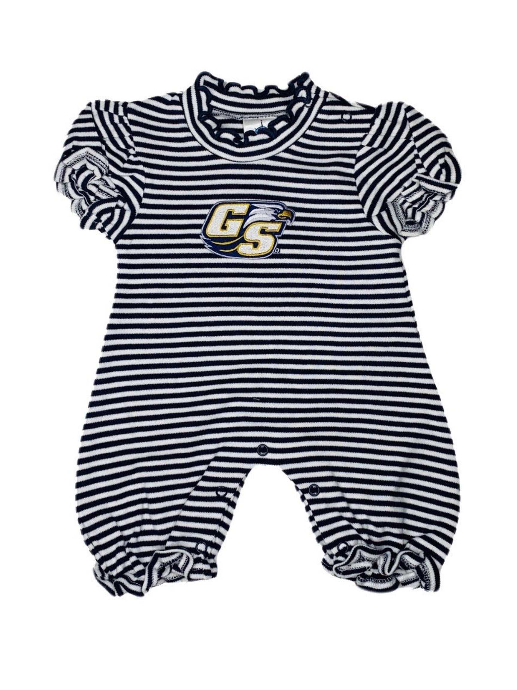 Georgia Southern Puff Sleeve Romper