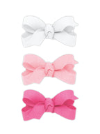 3-Pack Baby Basic Bows