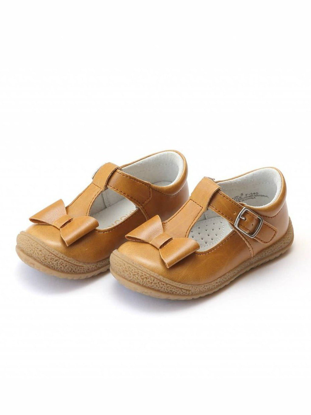 Emma Shimmer Bow T-Strap Shoe