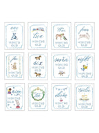 by Month Card Set