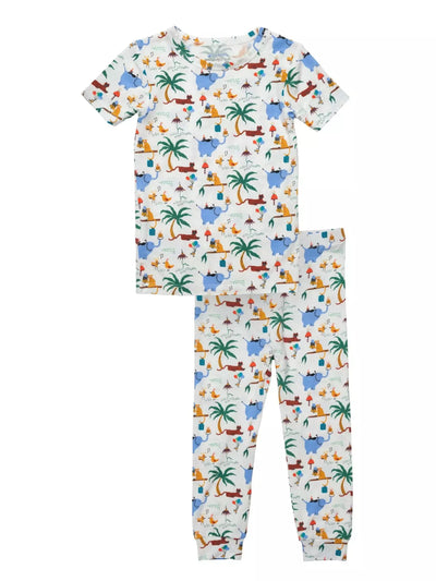 Party Safari Modal Magnetic Toddler Pajamas