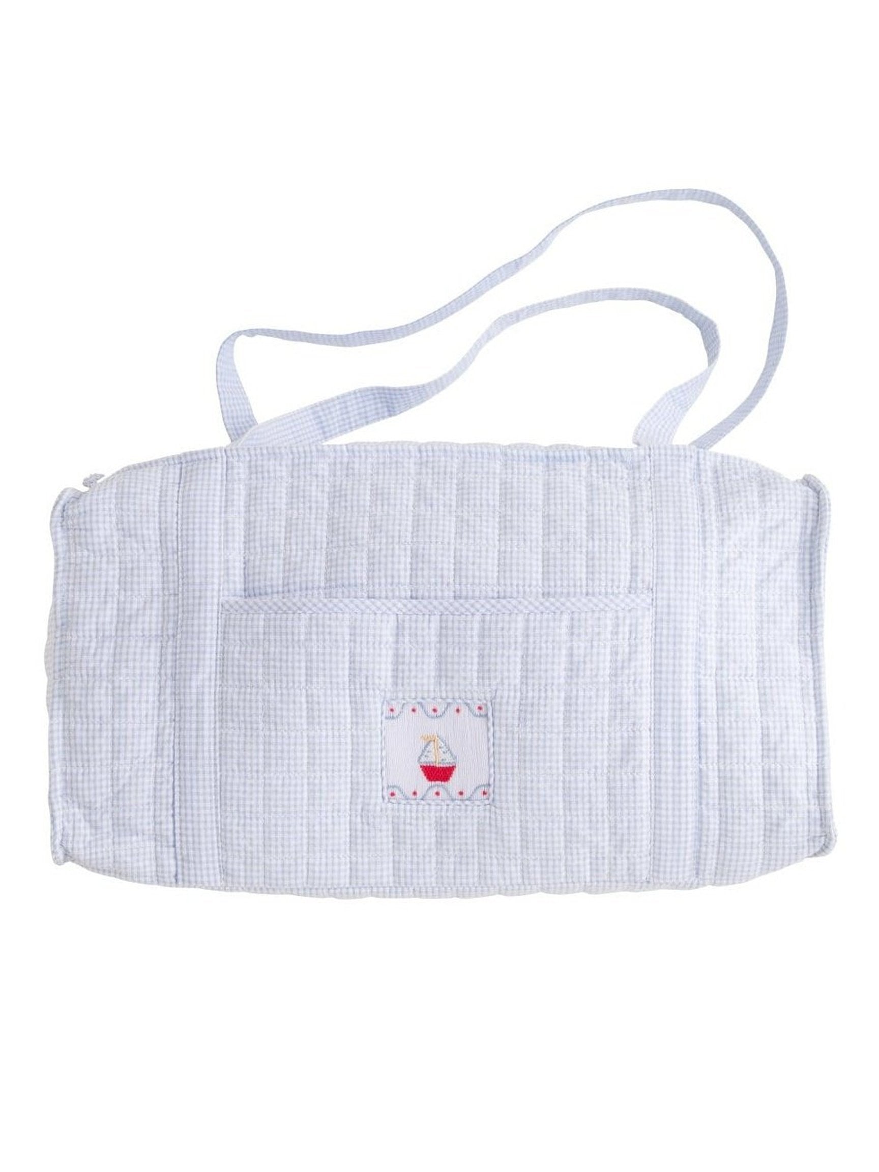 Quilted Luggage - Sailboat