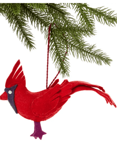 Cardinal Ornament - Posh Tots Children's Boutique