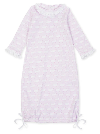 Georgia Daygown - Counting Sheep Pink