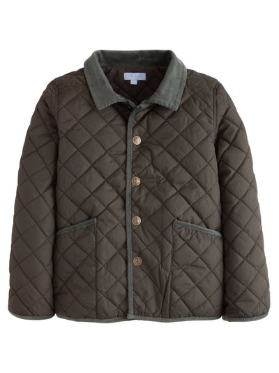 Classic Quilted Jacket - Olive