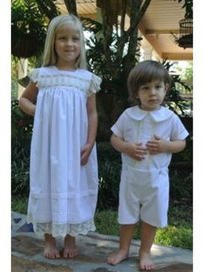 Heirloom Sleeveless White Dress