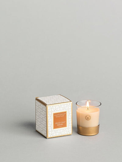 Spiced Chai Holiday Votive, 2.1 oz