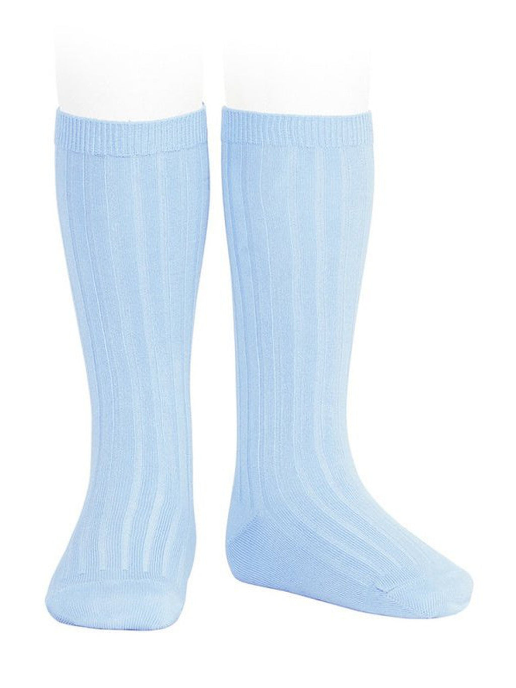 Basic Ribbed Knee High Socks