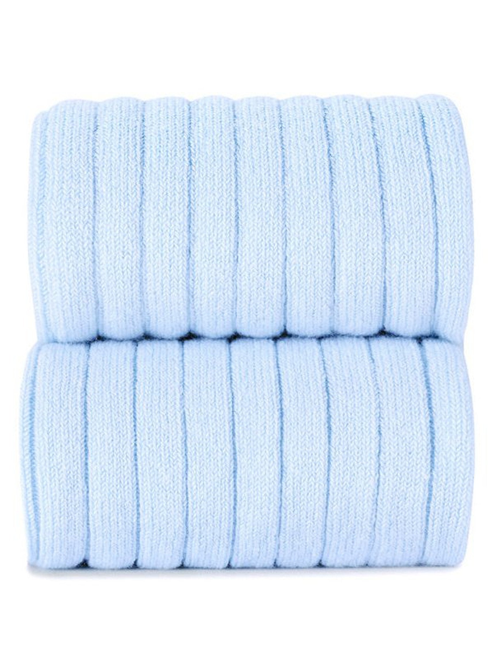 Basic Ribbed Knee High Socks