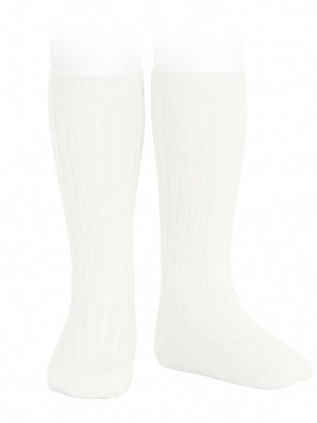 Basic Ribbed Knee High Socks