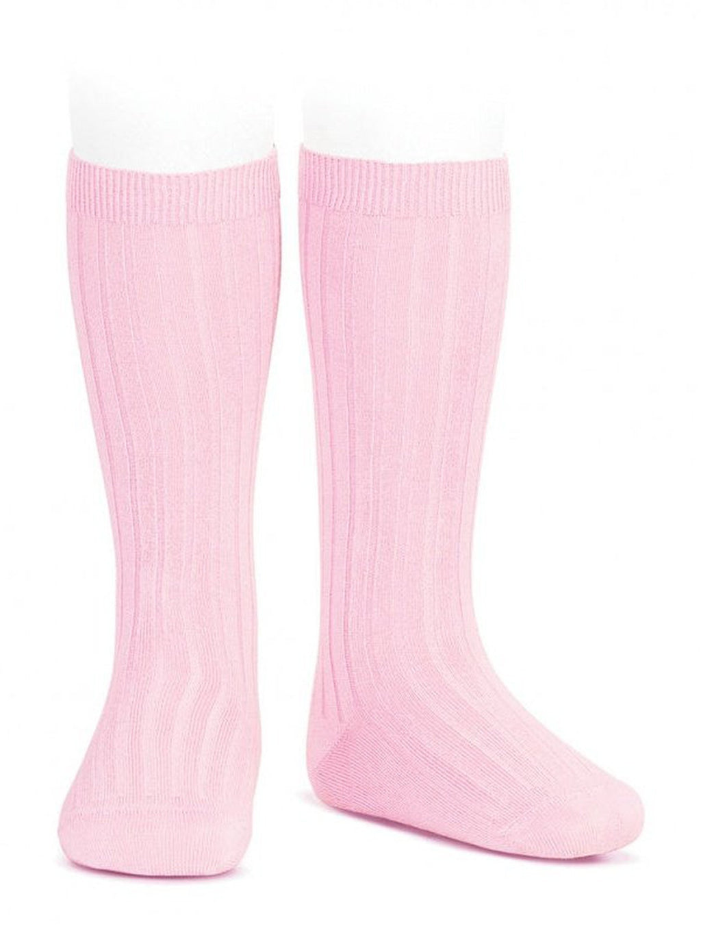 Basic Ribbed Knee High Socks